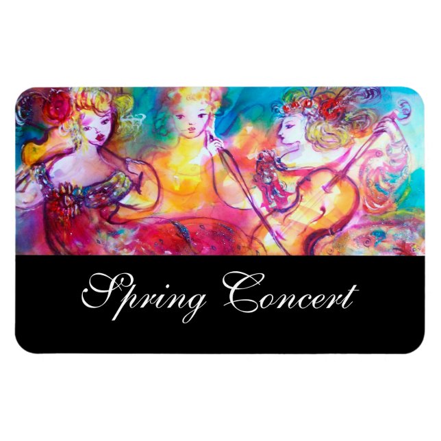 MAGNET FLEXIBLE CONCERT DE PRINTEMPS HARMONY TRIO (Horizontal)
