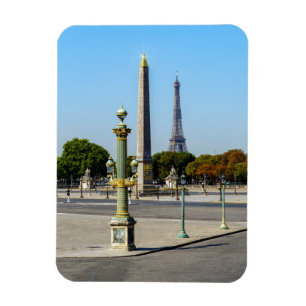 Magnet Flexible Concorde Luxor Obelisk et Tour Eiffel - Paris