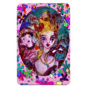 MAGNET FLEXIBLE CONFETTI DE MASQUÉRADE VÉNITIENNE DE VALENTINE