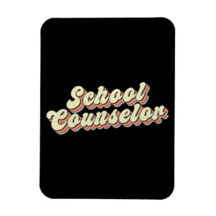 Magnet Flexible Conseiller scolaire Retro Enseignant