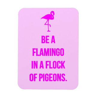 MAGNET FLEXIBLE CONSEILS SUR LE FLAMANT ROSE AMUSANT ÊTRE UN DANS