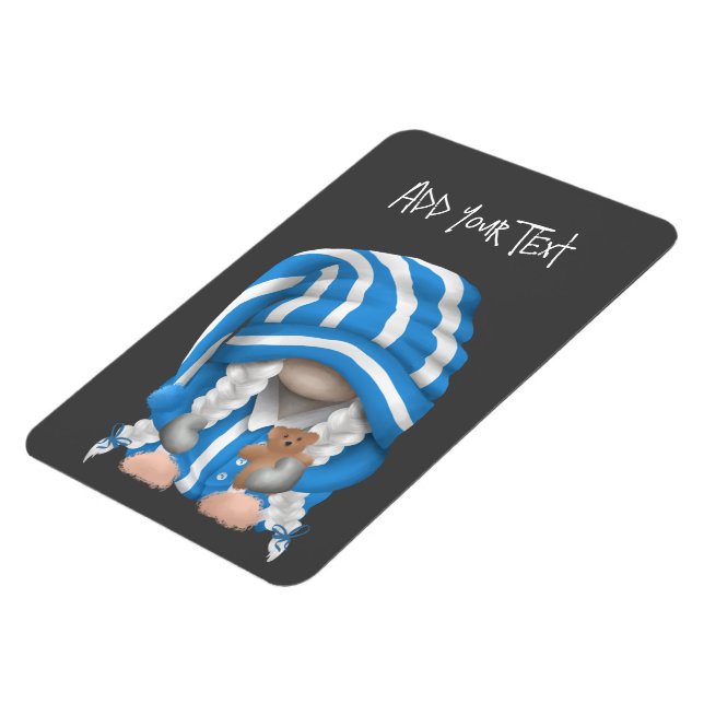 Magnet Flexible Conserver ou ajouter le vôtre - Taille : 4" x 6" M (Côté Gauche)