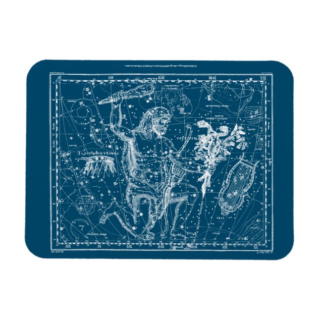 Magnet Flexible Constellation d'Hercules vintages (Horizontal)