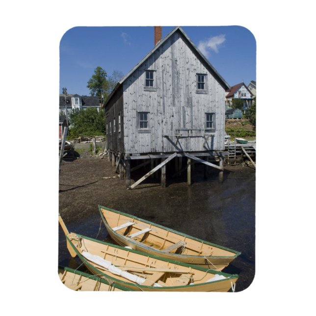 Magnet Flexible Constructeur de dory, Lunenburg, Nouvelle-Écosse,  (Vertical)