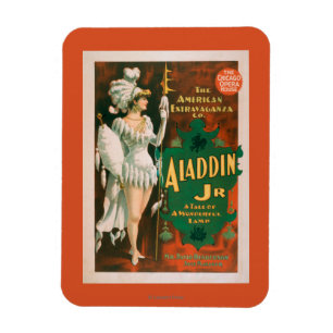 Magnet Flexible Conte de Jr. d'Aladdin d'un théâtre merveilleux 