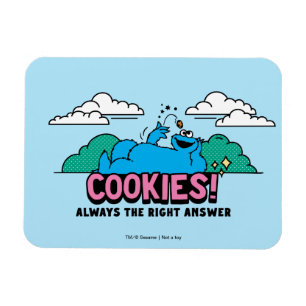 Magnet Flexible Cookie Monster Les cookies sont toujours la bonn