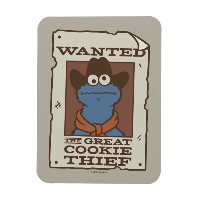 Magnet Flexible Cookie Monster | Poster Recherché (Vertical)