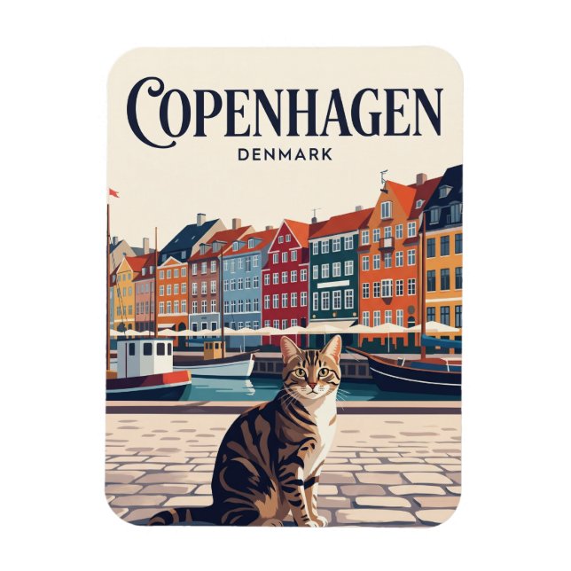 Magnet Flexible Copenhague Danemark (Vertical)
