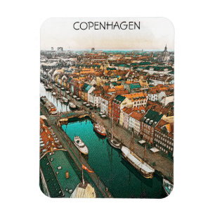 Magnet Flexible Copenhague Danemark City View
