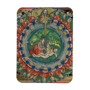 Magnet Flexible Copie par télécopieur de Genèse 2:22 Dieu a créé E