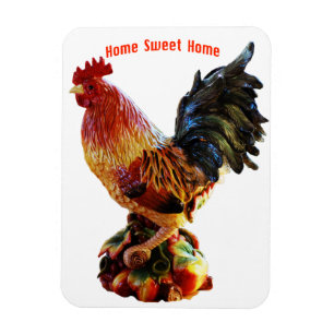 Magnet Flexible Coq rouge