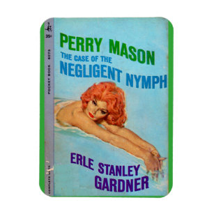 Magnet Flexible Coque de la couverture du livre Negligent Nymph