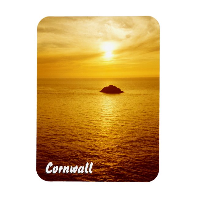 Magnet Flexible Cornwall sunset (Vertical)
