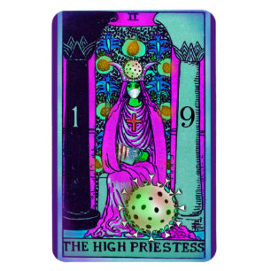 Magnet Flexible Coronavirus Tarot Card