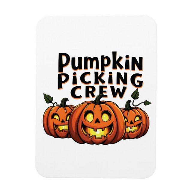 Magnet Flexible Correspondance d'Halloween Éffrayante pour l'équip (Vertical)