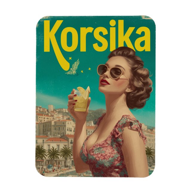 Magnet Flexible Corse vintage (Vertical)