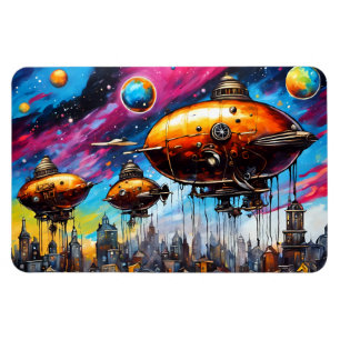 Magnet Flexible Cosmic Airship