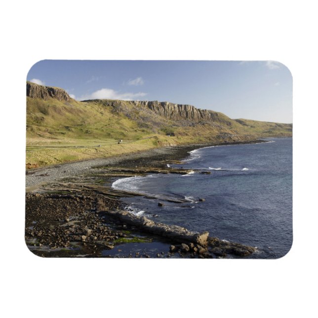 Magnet Flexible Côte à Duntulm, île de Skye, Écosse, Royaume-Uni (Horizontal)