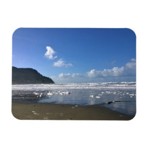 Magnet Flexible Côte balnéaire en hiver, Côte de l'Oregon