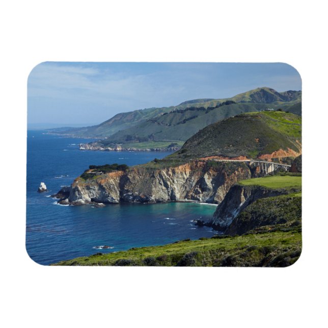 Magnet Flexible Côte centrale de Californie (Horizontal)