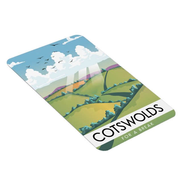 Magnet Flexible Cotswolds Pour une pause. (Côté Droit)