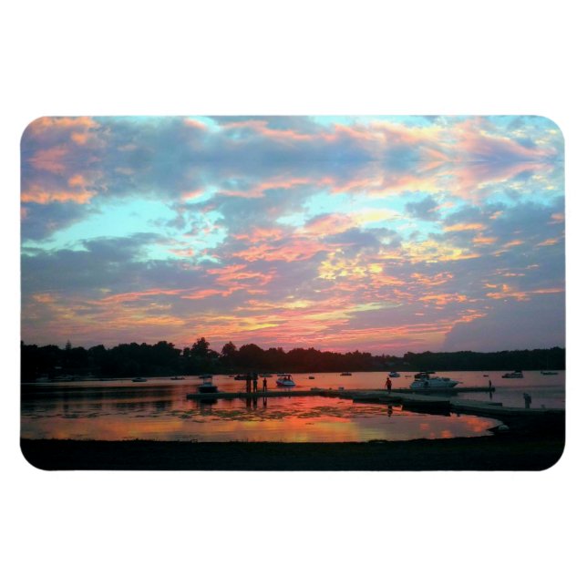 Magnet Flexible Coucher de soleil à l'anse (Horizontal)