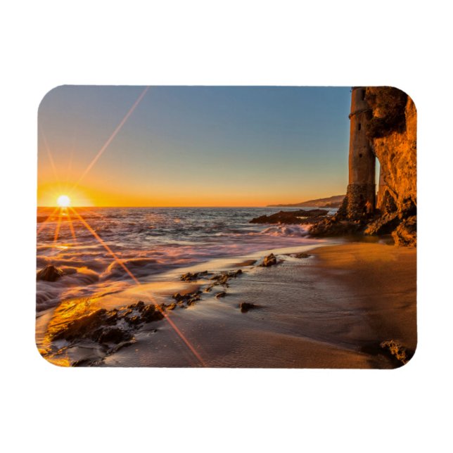 Magnet Flexible Coucher de soleil à Victoria Beach 2 (Horizontal)