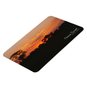 Magnet Flexible Coucher de soleil Acacia