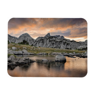 Magnet Flexible Coucher de soleil au lac Pyramid