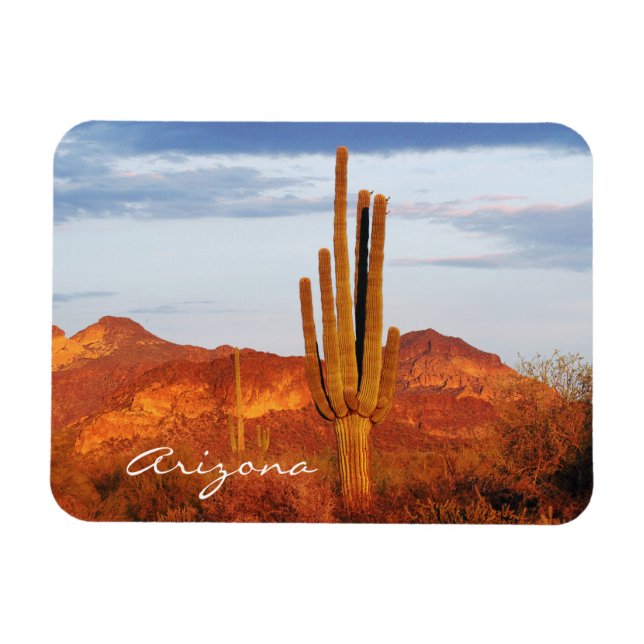 Magnet Flexible Coucher de soleil dans East Valley Arizona (Horizontal)