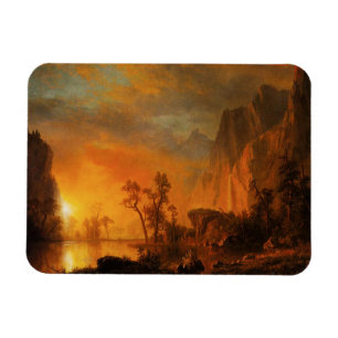 Magnet Flexible Coucher de soleil dans l'aimant des Rocheuses