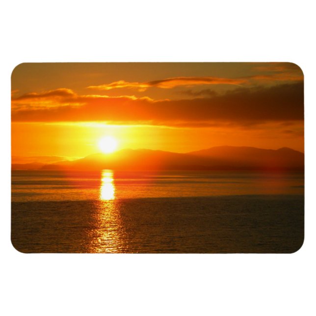 Magnet Flexible Coucher de soleil dans le Passage Intérieur (Horizontal)