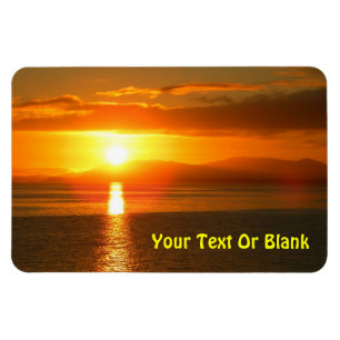 Magnet Flexible Coucher de soleil du passage intérieur