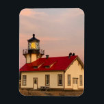 Magnet Flexible Coucher de soleil du phare de Mendocino<br><div class="desc">Bonjour ! J'espère que vous aimez cette photo que j'ai prise ! N'hésitez pas à ajouter votre propre texte et à consulter mes boutiques pour plus de détails !</div>
