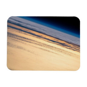 Magnet Flexible Coucher De Soleil Orbital Au Large De La Basse Cal