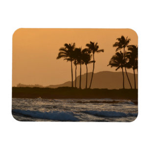 Magnet Flexible Coucher de soleil sur Kauai