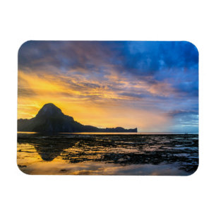 Magnet Flexible Coucher de soleil sur la baie d'El Nido