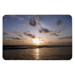 Magnet Flexible Coucher de soleil sur la mer arabe