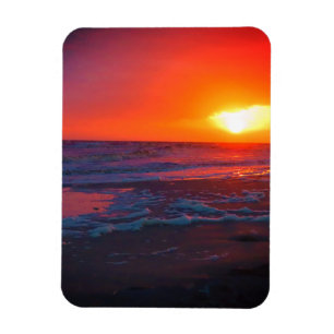 Magnet Flexible Coucher de soleil sur l'océan