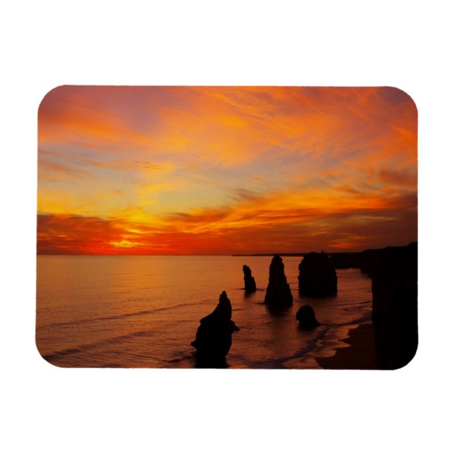 Magnet Flexible Coucher de soleil, Twelve Apostles, Port Campbell  (Horizontal)