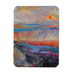 Magnet Flexible Coucher du soleil 2013 de marais