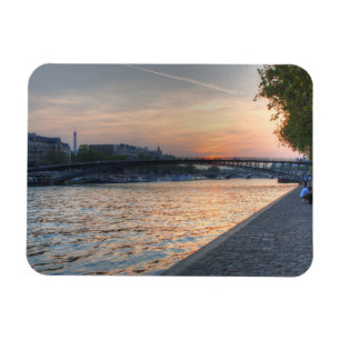 Magnet Flexible Coucher du soleil de la Seine