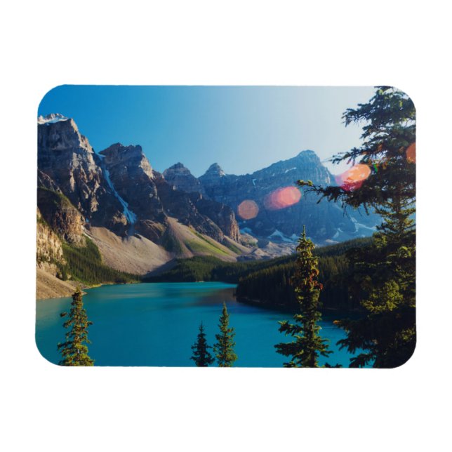 Magnet Flexible Coucher du soleil | Moraine Lake, Canada (Horizontal)