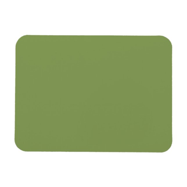 Magnet Flexible Couleur Arrière - plan vert Moss tendance Personna (Horizontal)