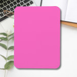 Magnet Flexible Couleur solide rose néon | Classique<br><div class="desc">Neon Pink - Voici l'allure intemporelle du Design de Couleur Solide : un mélange captivant de forme classique et d'élégante simplicité. Ce design est une célébration de la puissance et de la beauté que l'on retrouve dans une teinte unique et frappante. Élégant, le design de couleurs massives embrasse l'essence du...</div>