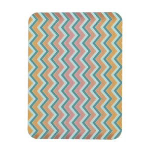 Magnet Flexible Couleurs douces et chaudes ZigZag