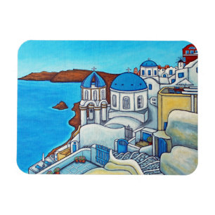 Magnet Flexible Couleurs du aimant Santorin par Lisa Lorenz