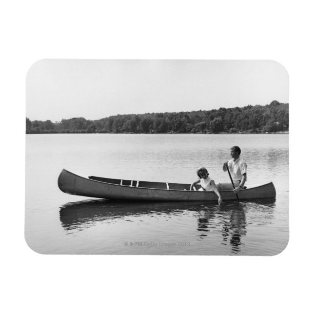 Magnet Flexible Couple à Canoe (Horizontal)