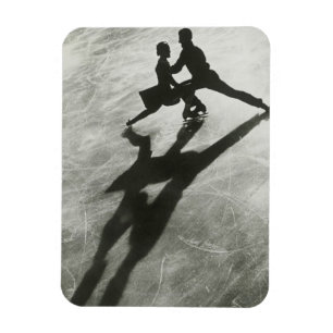 Magnet Flexible Couple de patinage sur glace