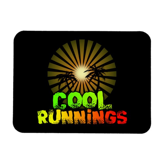 Magnet Flexible Coups de cool Jamaïque (Horizontal)